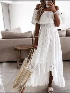 boho inspired maxi