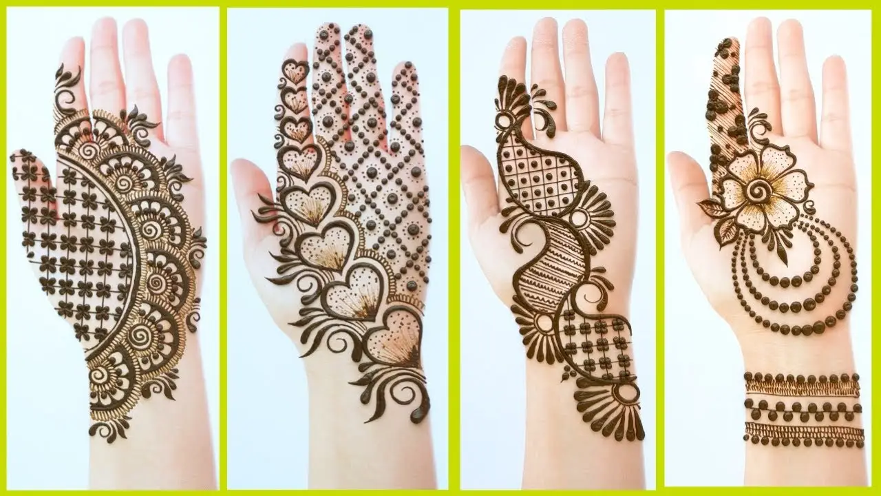 simple mehndi desgns