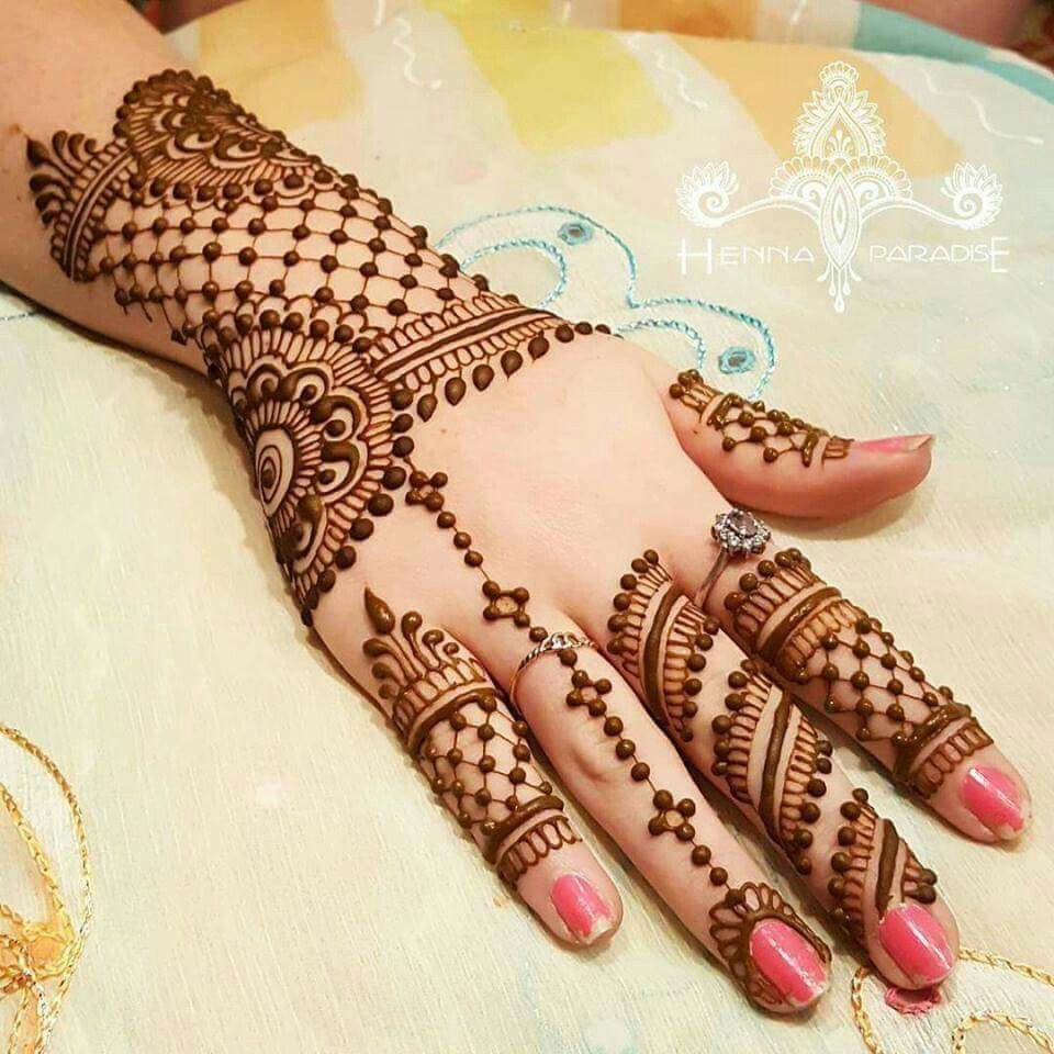 Easy Arabic Mehndi Designs