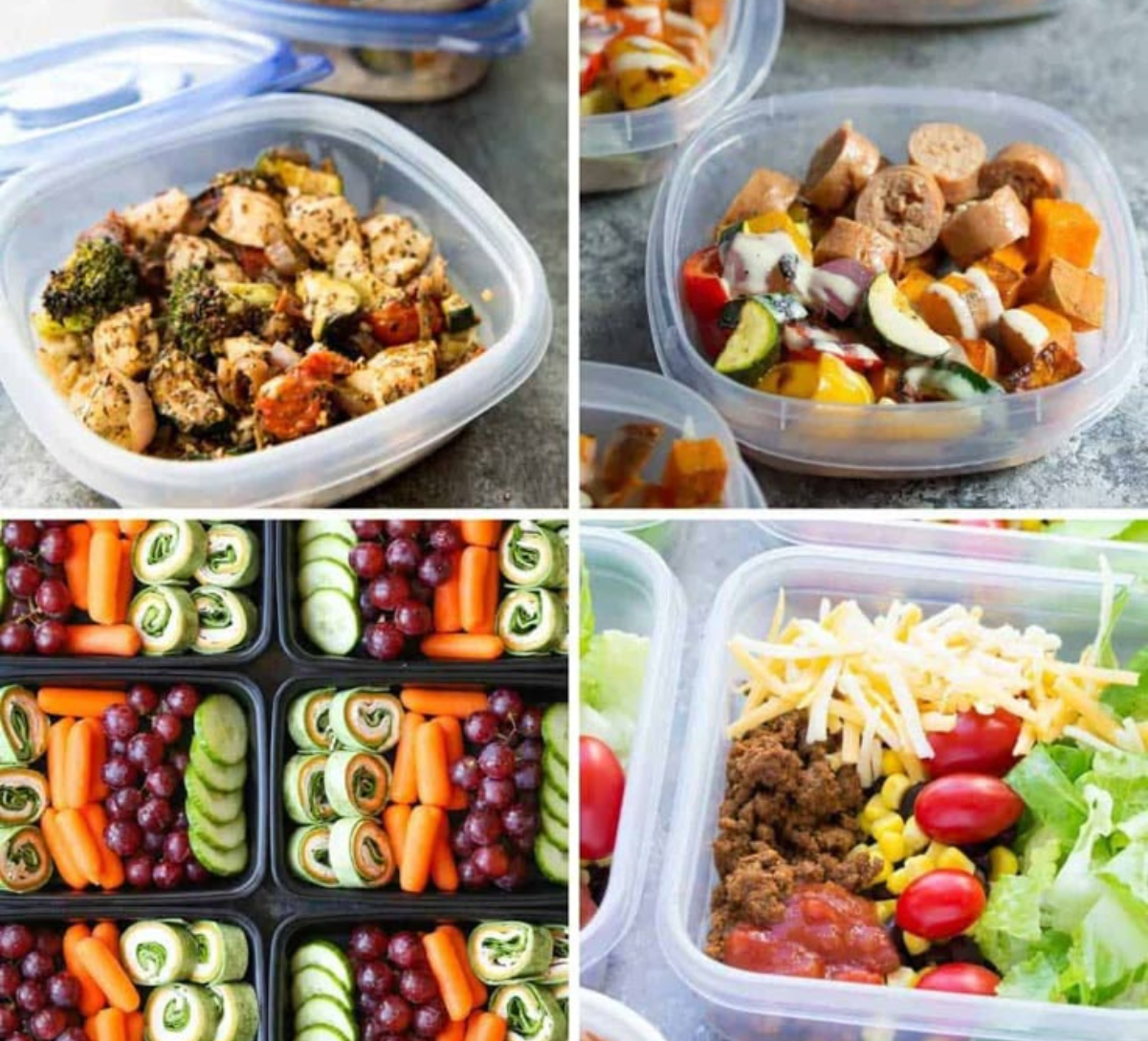 Lunch Meal Prep Ideas